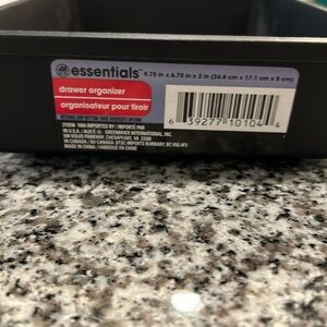 Essentials office drawer organizer with grip bottom Excellent condition!